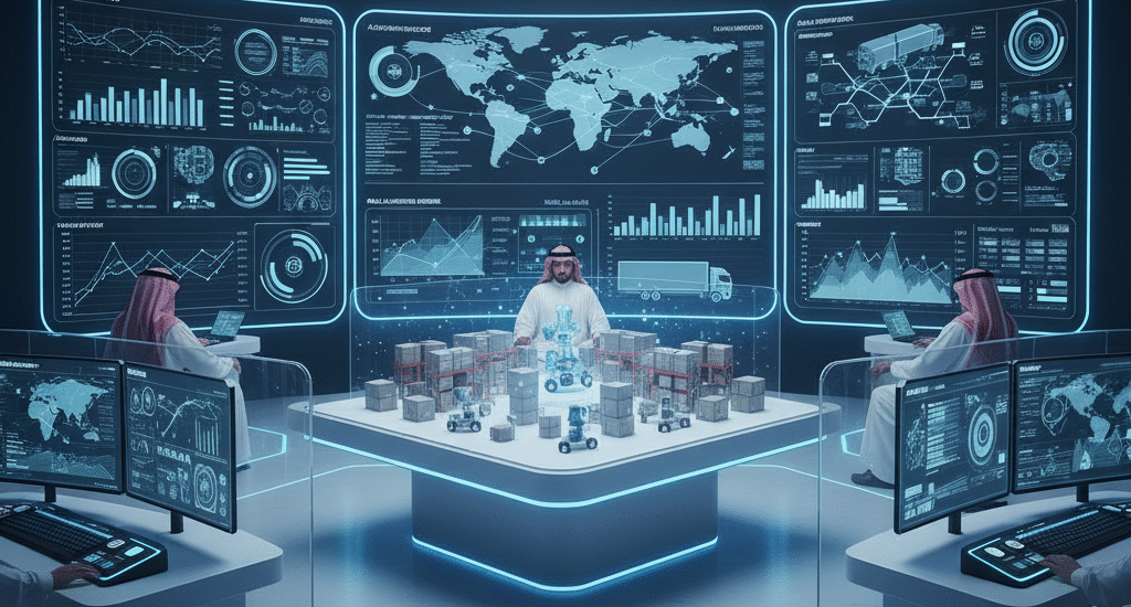 إدارة سلاسل الإمداد الذكية